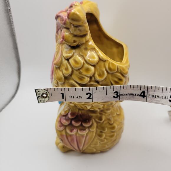 VTG Relpo 6023 Owl Ceramic Planter Figurine Decor MCM EXCELLENT CONDITION - Picture 8 of 8